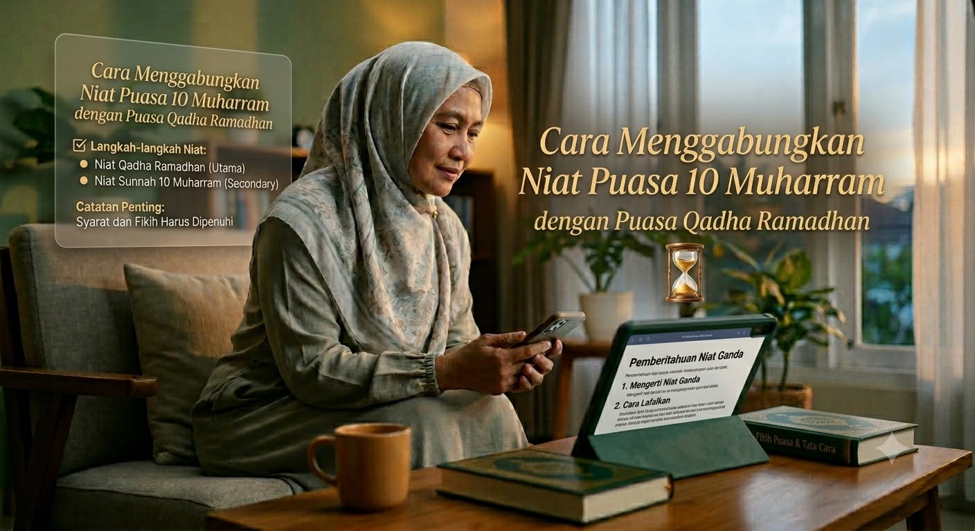 Cara Menggabungkan Niat Puasa 10 Muharram dengan Puasa Qadha Ramadhan