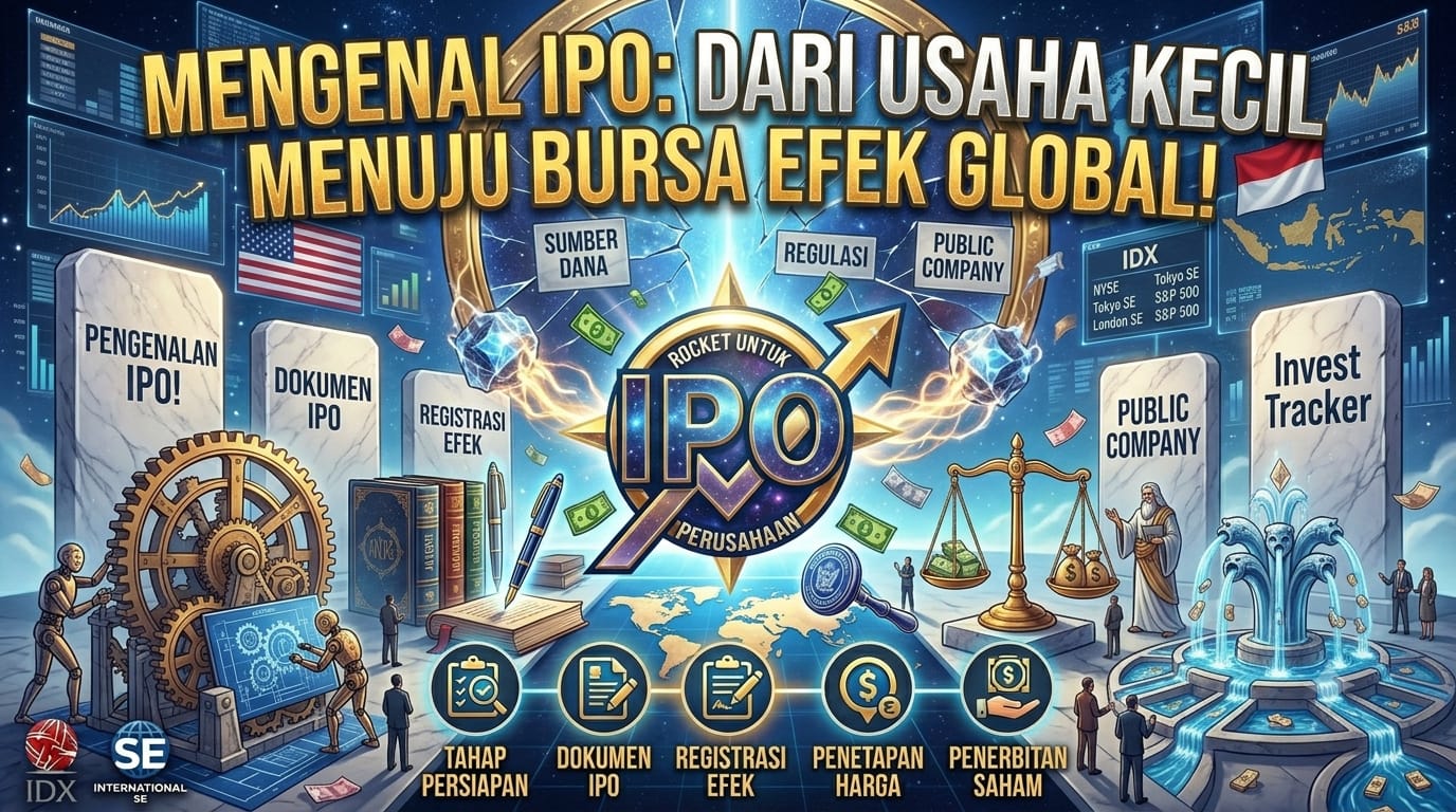 Mengenal IPO: Langkah Awal Perusahaan Menuju Bursa Efek