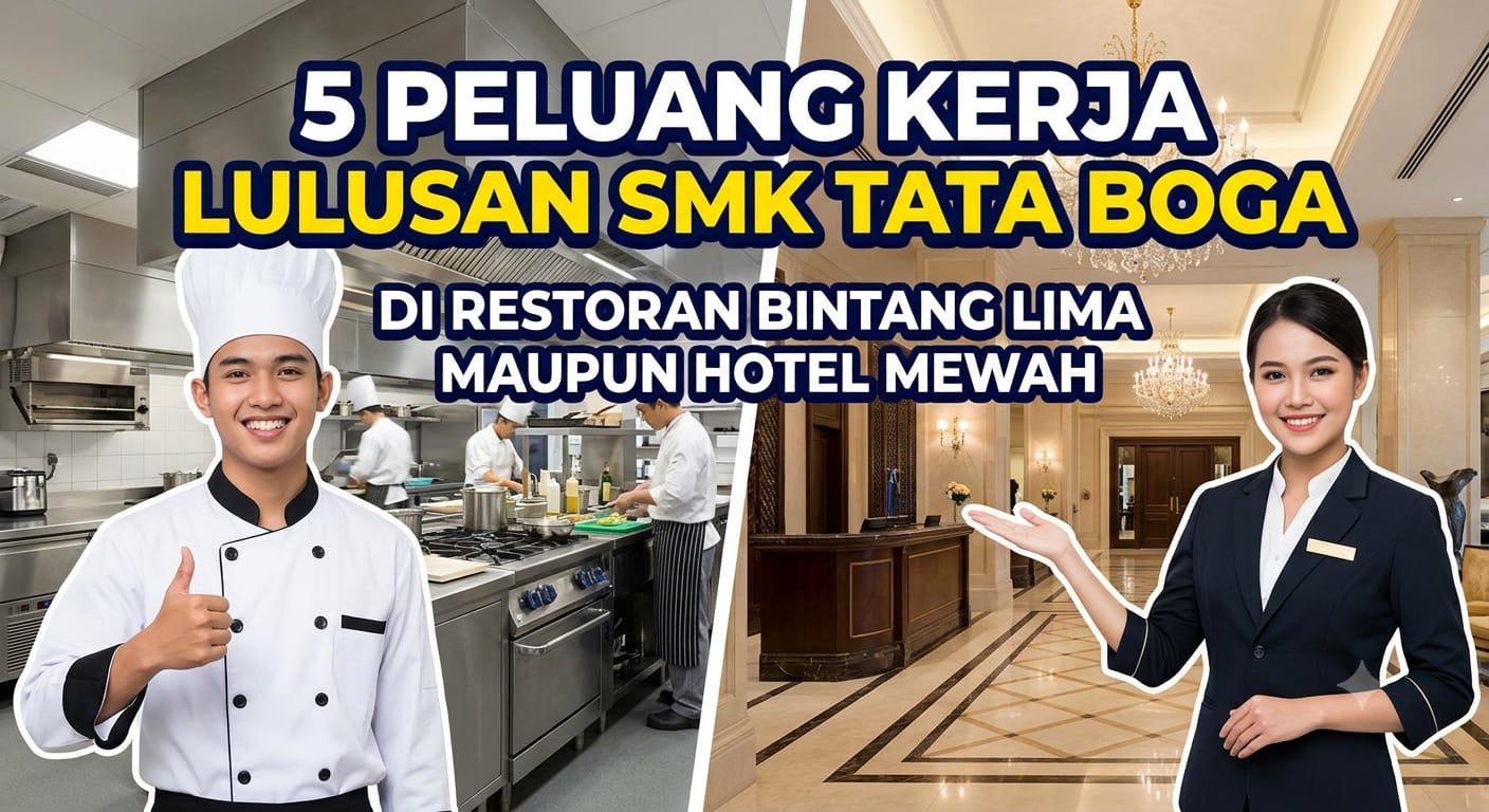 5 Peluang Kerja Lulusan SMK Tata Boga di Restoran Bintang Lima Maupun Hotel Mewah