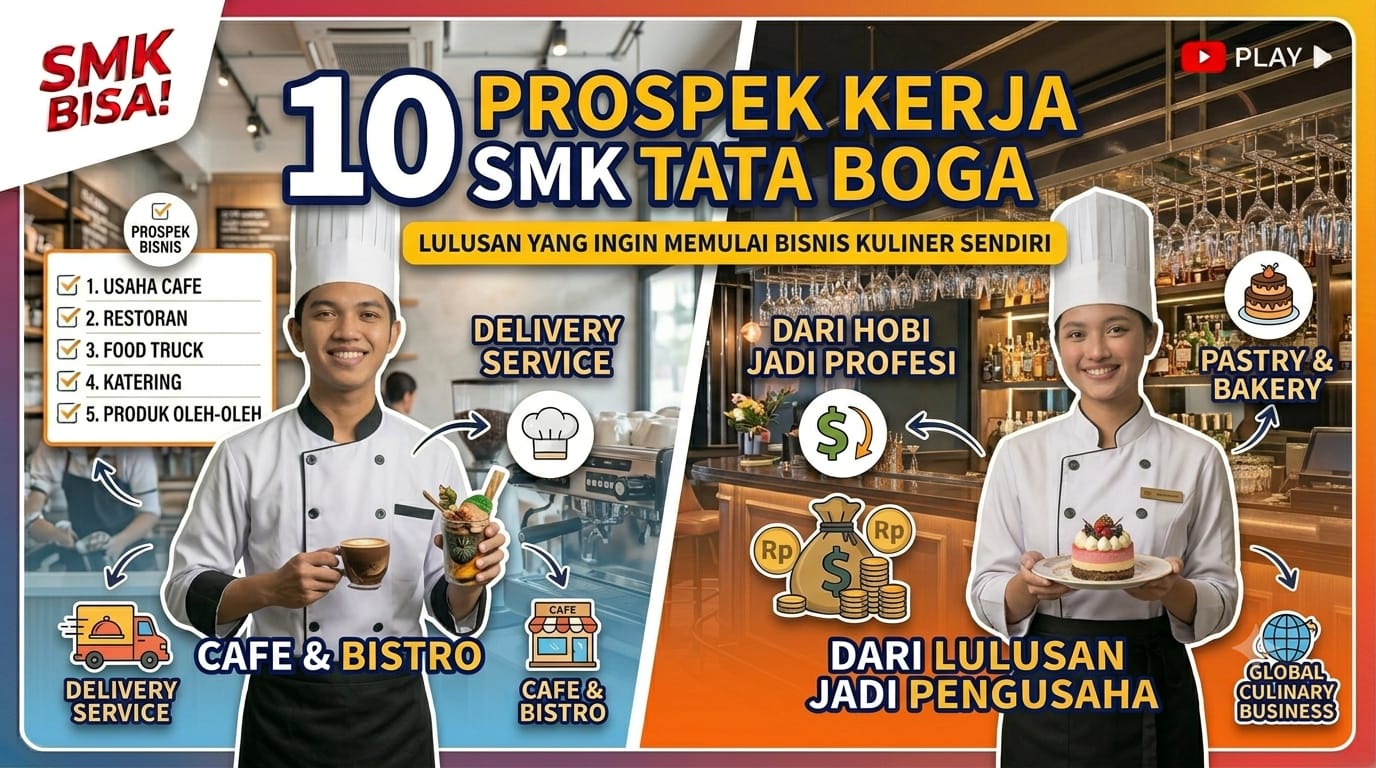 10 Prospek Kerja SMK Tata Boga untuk Lulusan yang Ingin Memulai Bisnis Kuliner Sendiri