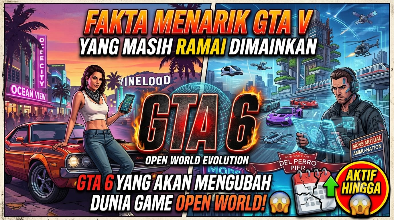 Bocoran Fitur GTA 6 yang Diklaim Akan Mengubah Dunia Game Open World