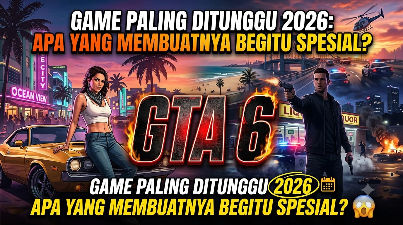 GTA 6 Jadi Game Paling Ditunggu 2026, Apa yang Membuatnya Begitu Spesial?