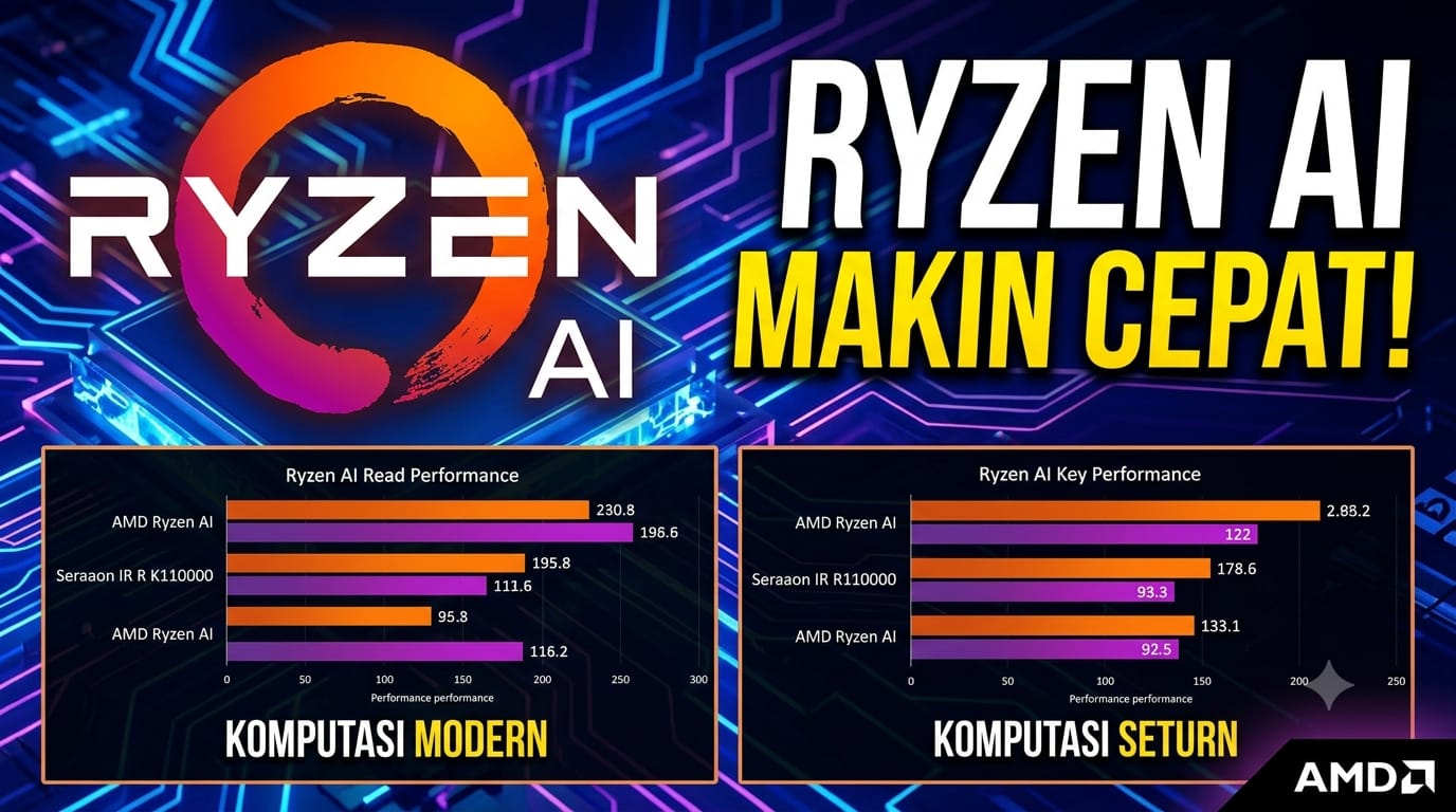AMD Ryzen AI Semakin Cepat untuk Komputasi Modern