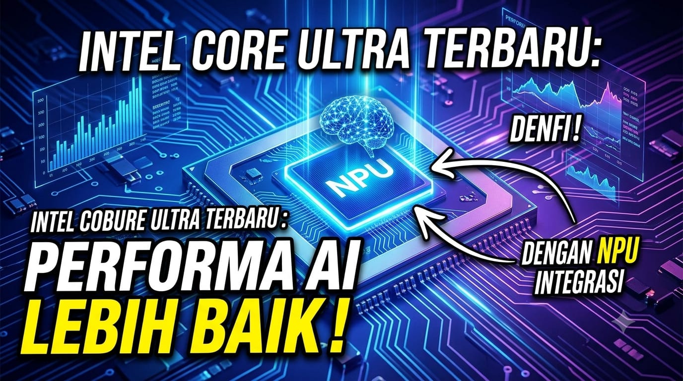 Intel Core Ultra Terbaru Tawarkan Performa AI yang Lebih Baik