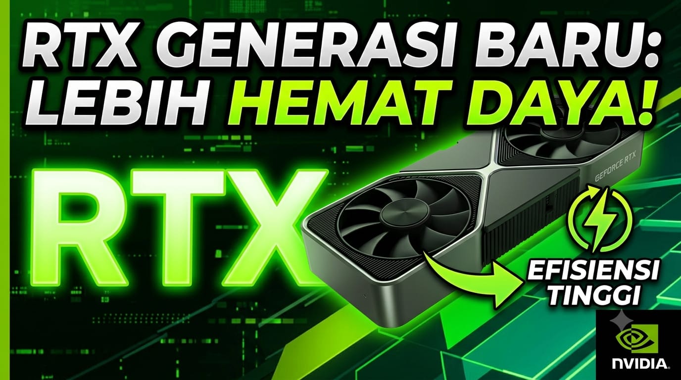 NVIDIA RTX Generasi Baru Diklaim Lebih Hemat Daya