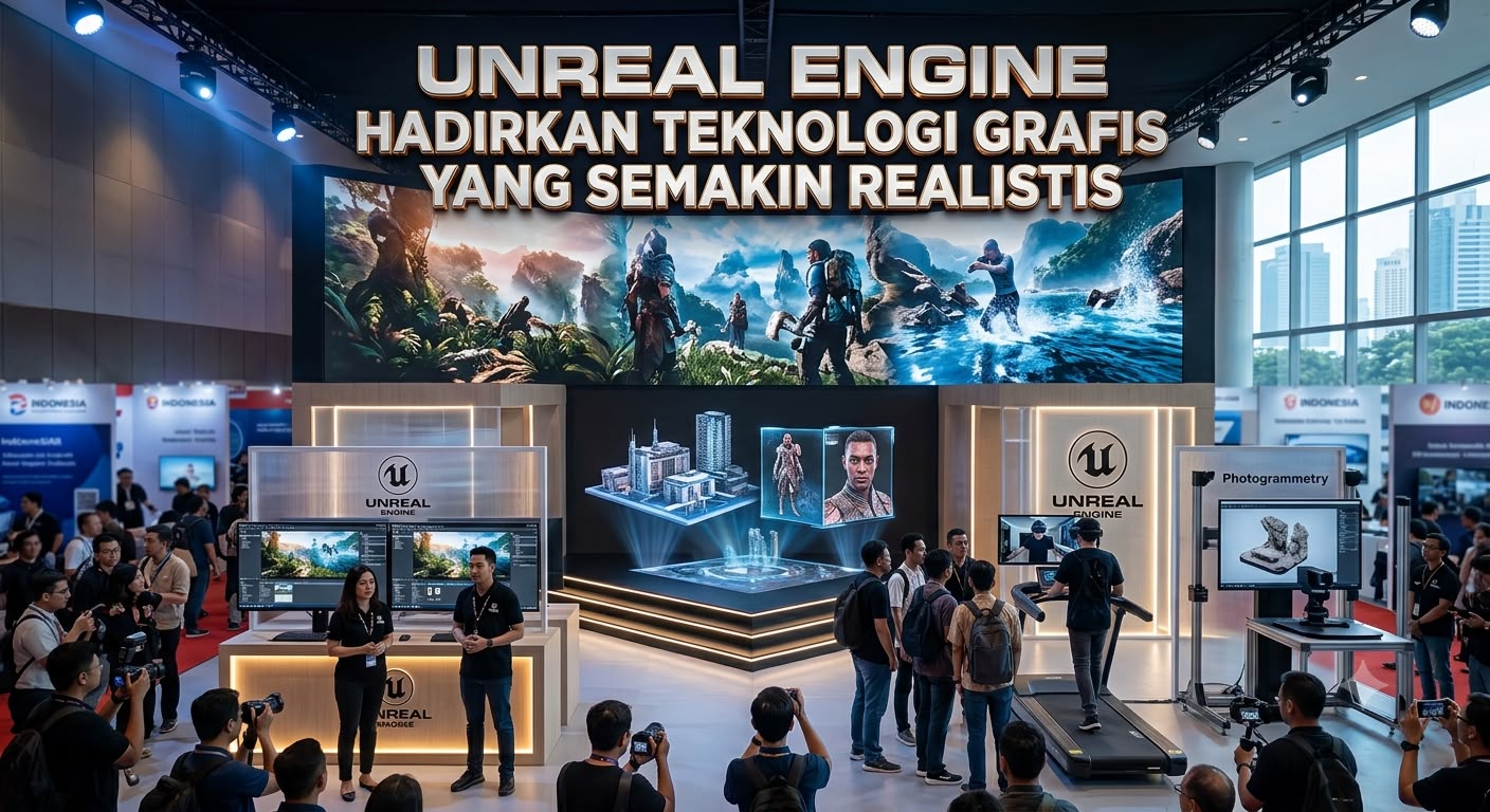 Unreal Engine Hadirkan Teknologi Grafis yang Semakin Realistis