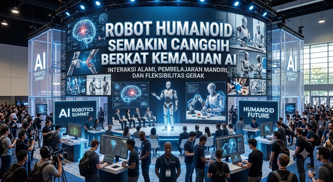 Robot Humanoid Semakin Canggih Berkat Kemajuan AI
