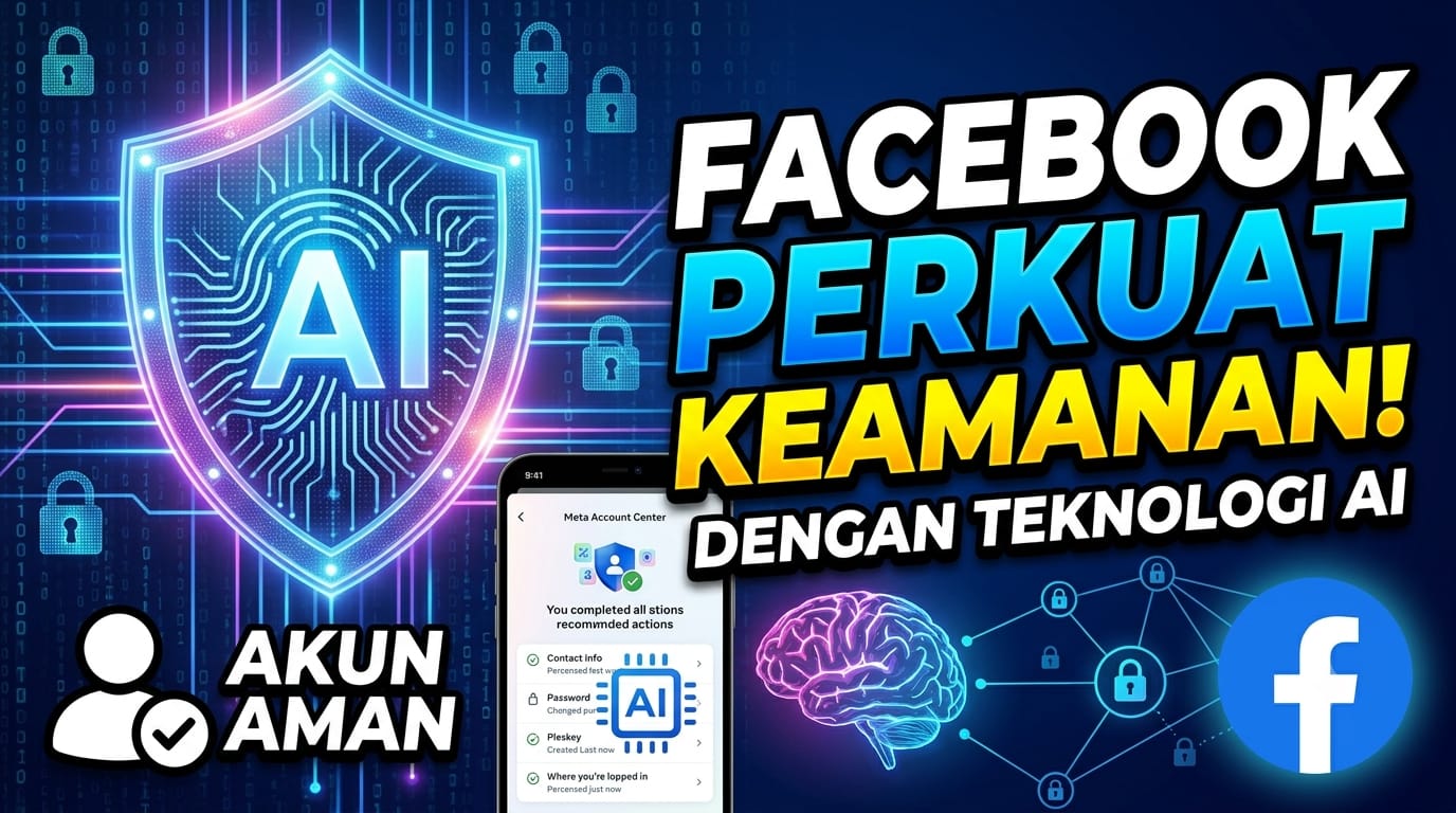 Facebook Perkuat Sistem Keamanan Akun dengan Teknologi AI
