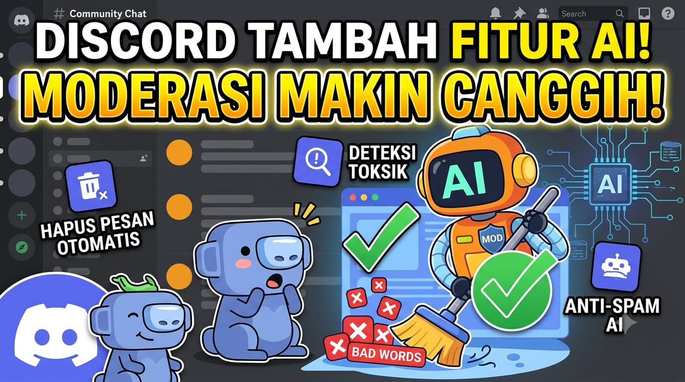Discord Tambahkan Fitur AI untuk Moderasi Komunitas