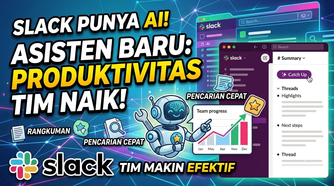 Slack Kembangkan Asisten AI untuk Produktivitas Tim