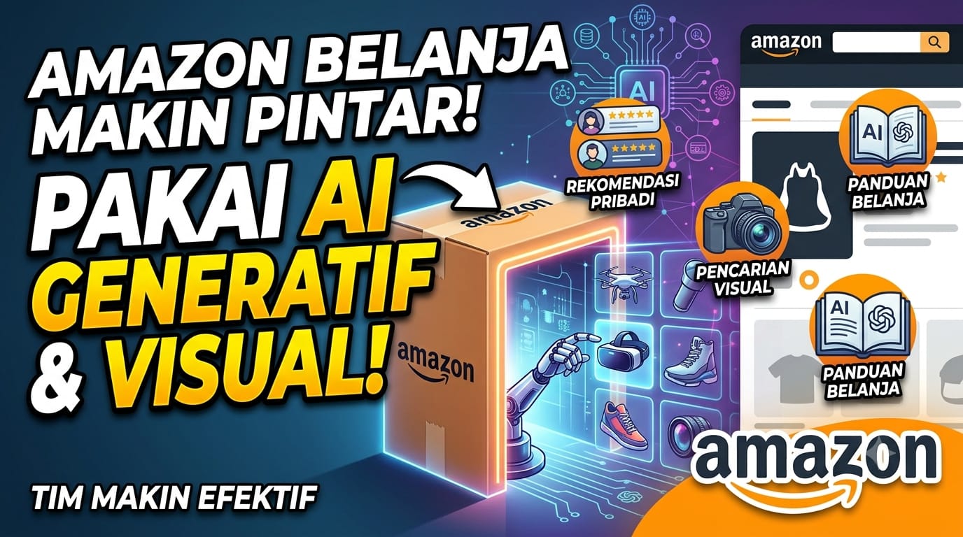 Amazon Perluas Penggunaan AI di Layanan Belanja Online