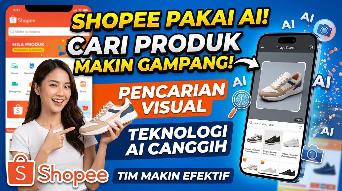 Shopee Tingkatkan Pencarian Produk dengan Teknologi AI