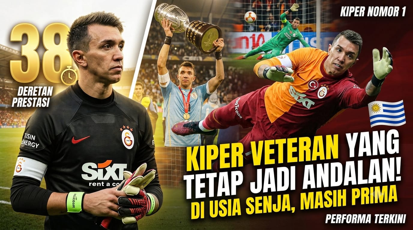 Fernando Muslera: Kiper Veteran yang Tetap Jadi Andalan di Usia Senja