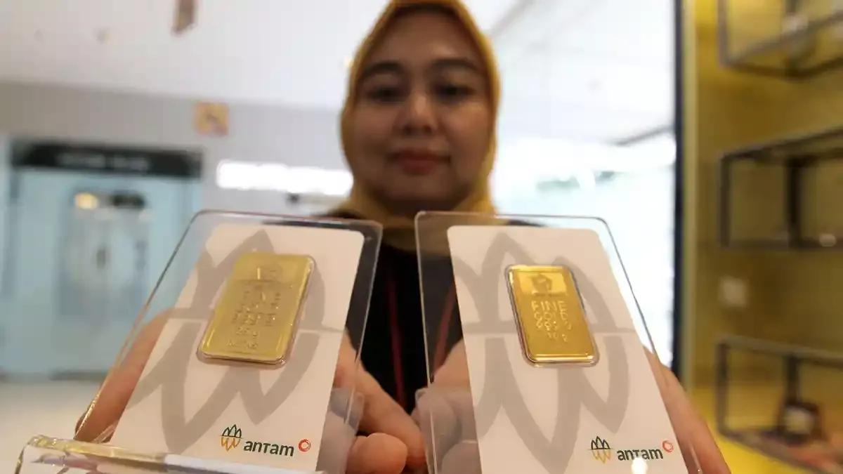 Harga Emas Antam Anjlok Hari Ini, Peluang Emas Dunia Melaju ke Level Baru?