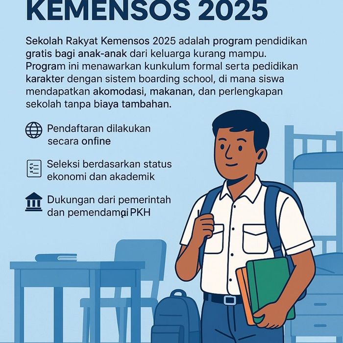 Kemensos Luncurkan Program Sekolah Rakyat dengan Dukungan Penuh dari Pemerintah Jawa Timur