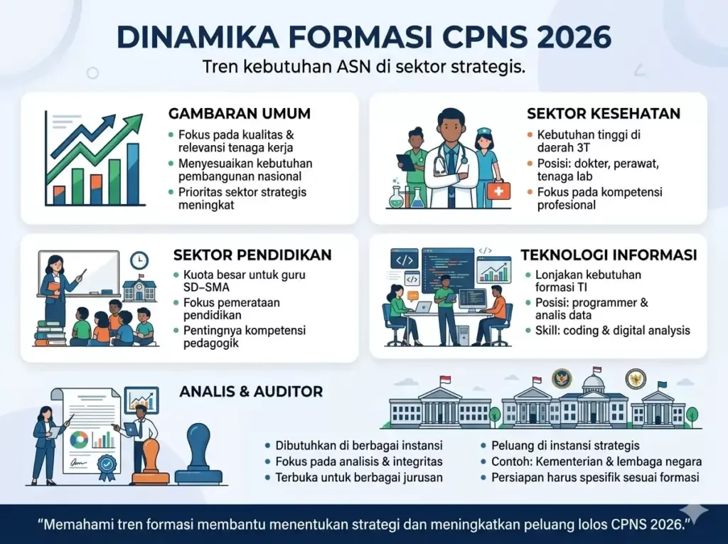 Menanti Kabar CPNS 2026: Peluang Kerja di Tengah Tantangan Pengangguran Lulusan SMK dan SMA