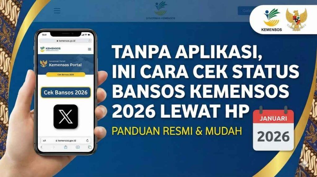 Panduan Lengkap Cek Status Bansos PKH 2026: Cara Cek Desil Kemensos Lewat HP dan Solusi Jika Nama Tidak Terdaftar