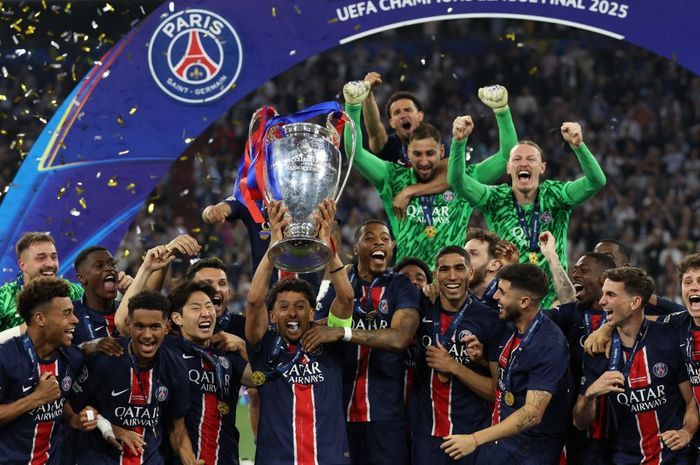 PSG Sukses Pertahankan Gelar Liga Champions Usai Mengalahkan Arsenal
