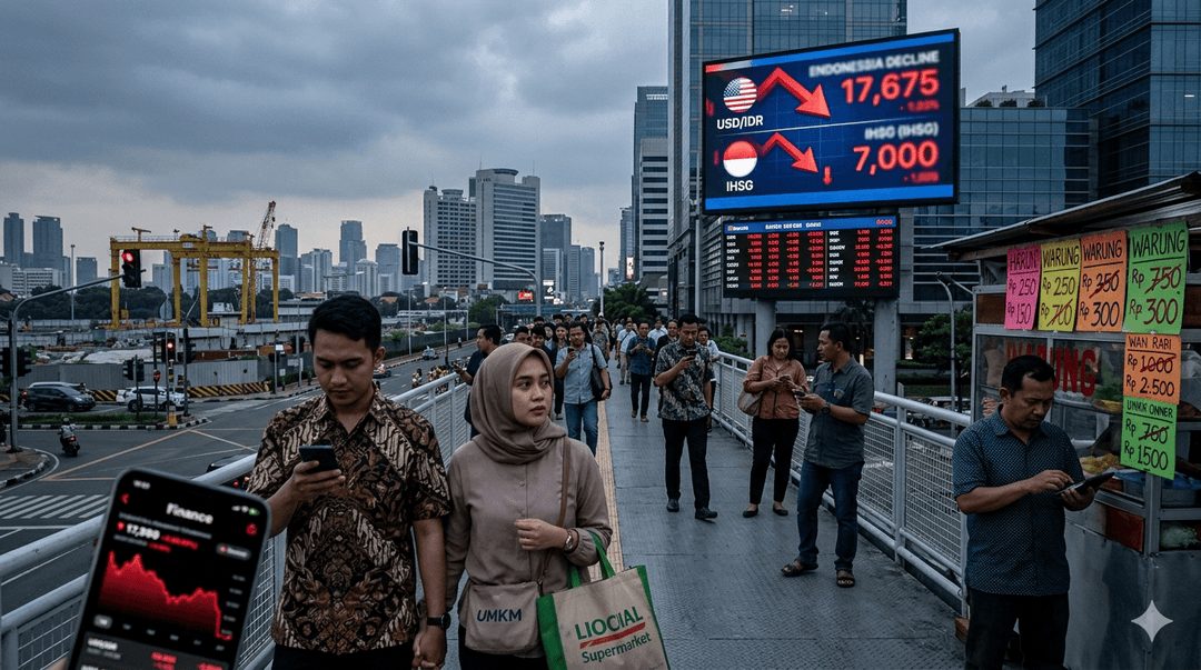 Rupiah Melemah, IHSG Anjlok: Apa yang Terjadi di Pasar Keuangan Hari Ini?