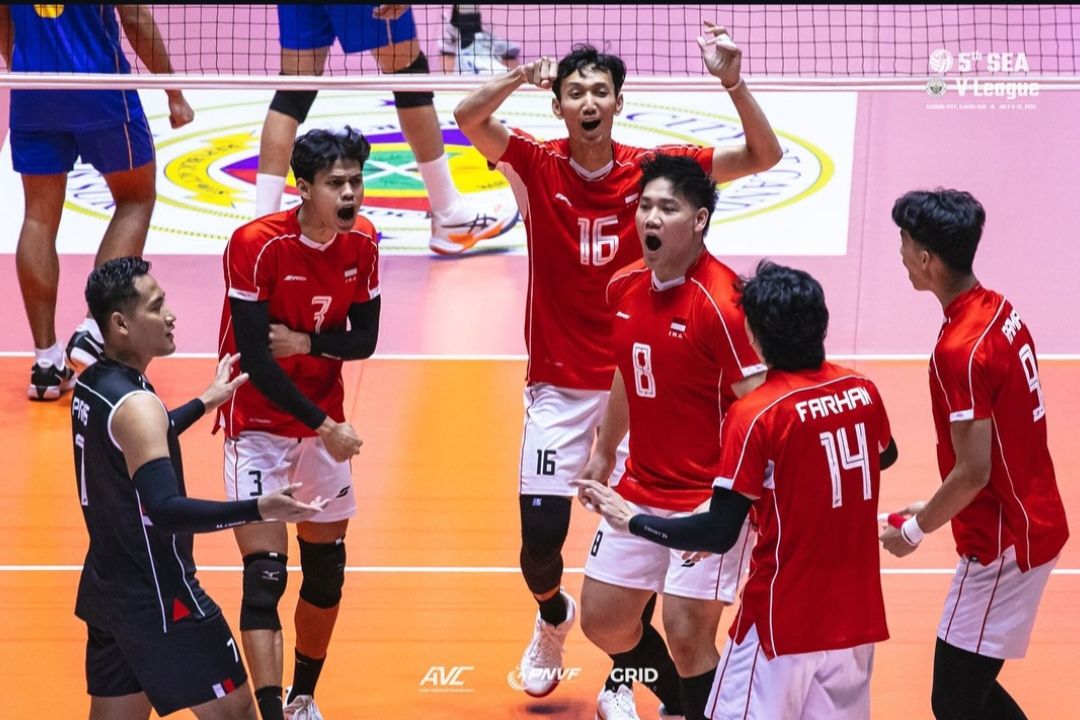 Sejarah Baru! Timnas Voli Putra Indonesia Taklukkan Korea Selatan dan Rajai AVC Men's Cup 2026