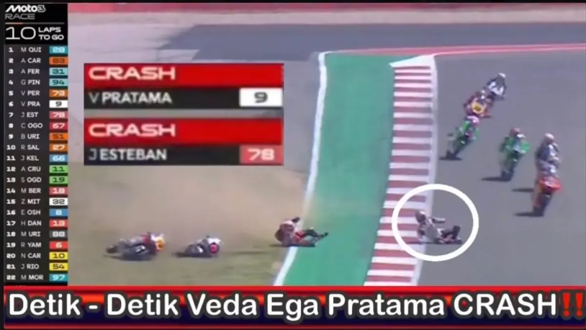 Tragedi di Sirkuit Assen: Veda Ega Pratama Sempat Pimpin Balapan Sebelum Gagal Finis di Moto3 Belanda 2026