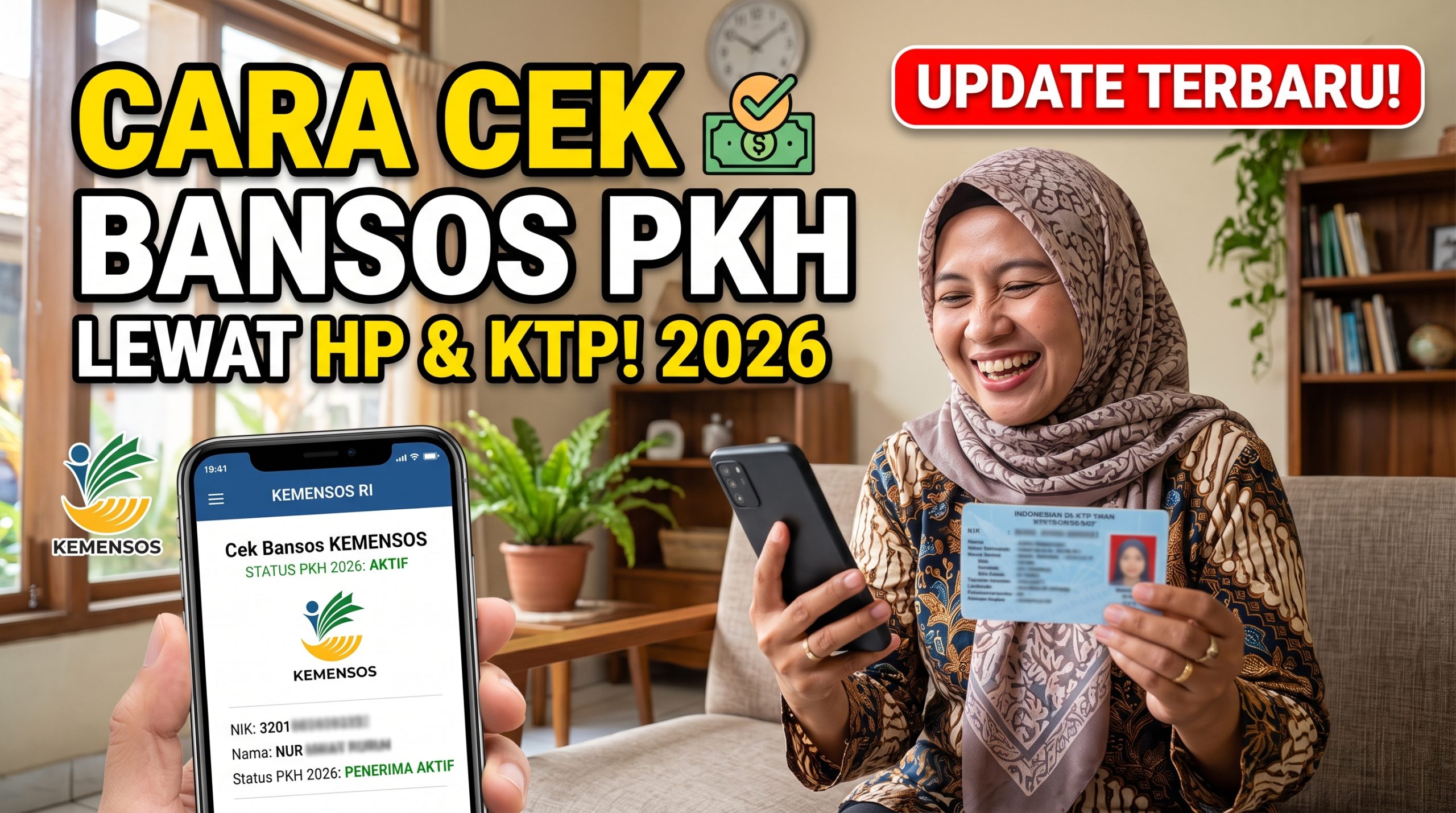 Cara Cek Bansos PKH Lewat HP dan KTP 2026