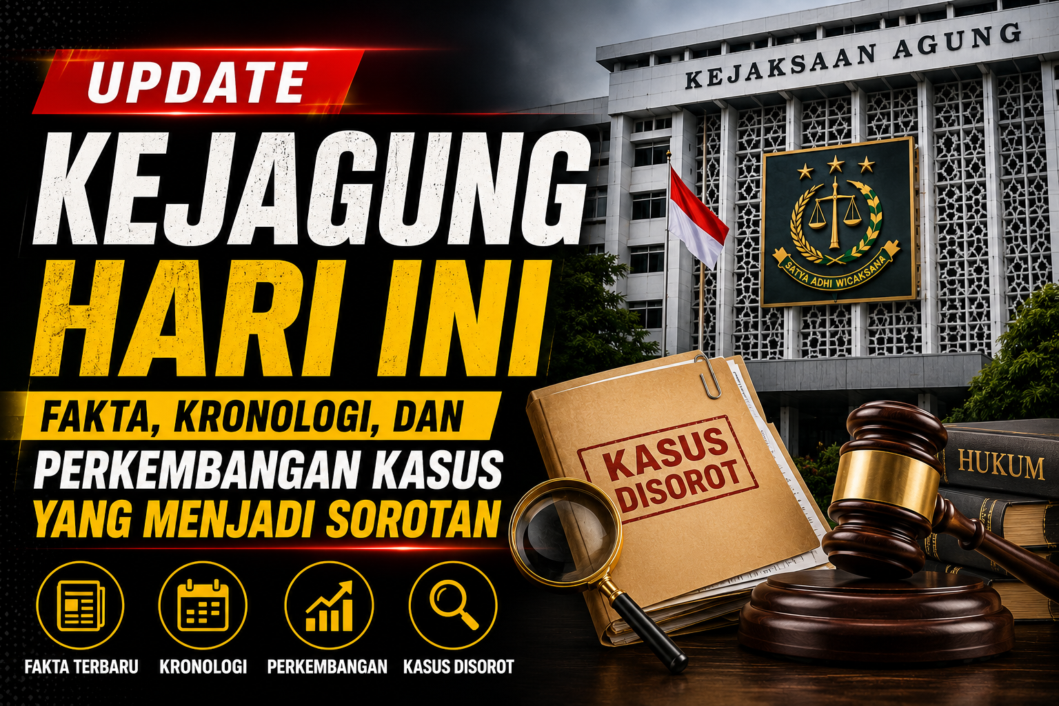 Update Kejagung Hari Ini: Fakta, Kronologi, dan Perkembangan Kasus yang Menjadi Sorotan