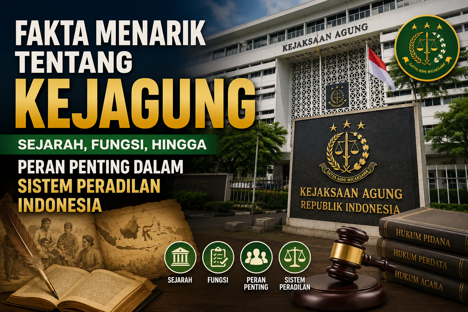 Fakta Menarik tentang Kejagung: Sejarah, Fungsi, hingga Peran Penting dalam Sistem Peradilan Indonesia