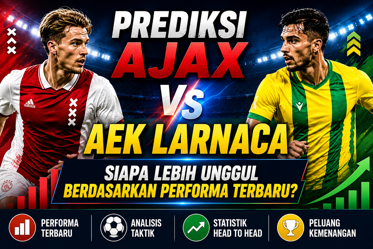 Prediksi Ajax vs AEK Larnaca: Siapa Lebih Unggul Berdasarkan Performa Terbaru?