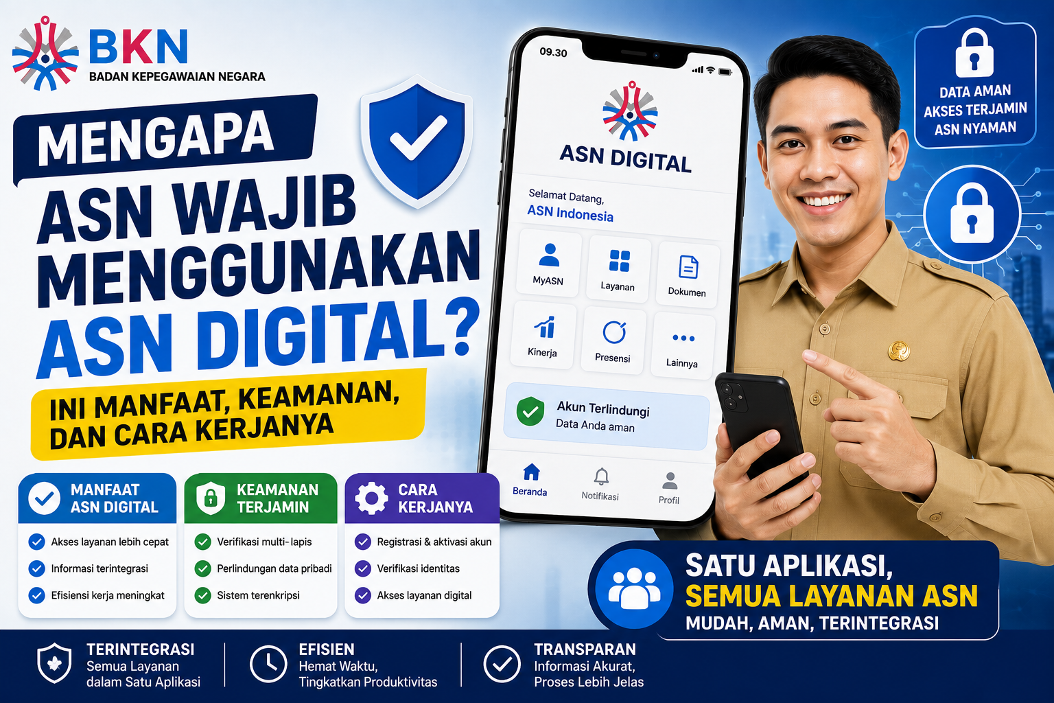 Mengapa ASN Wajib Menggunakan ASN Digital? Ini Manfaat, Keamanan, dan Cara Kerjanya
