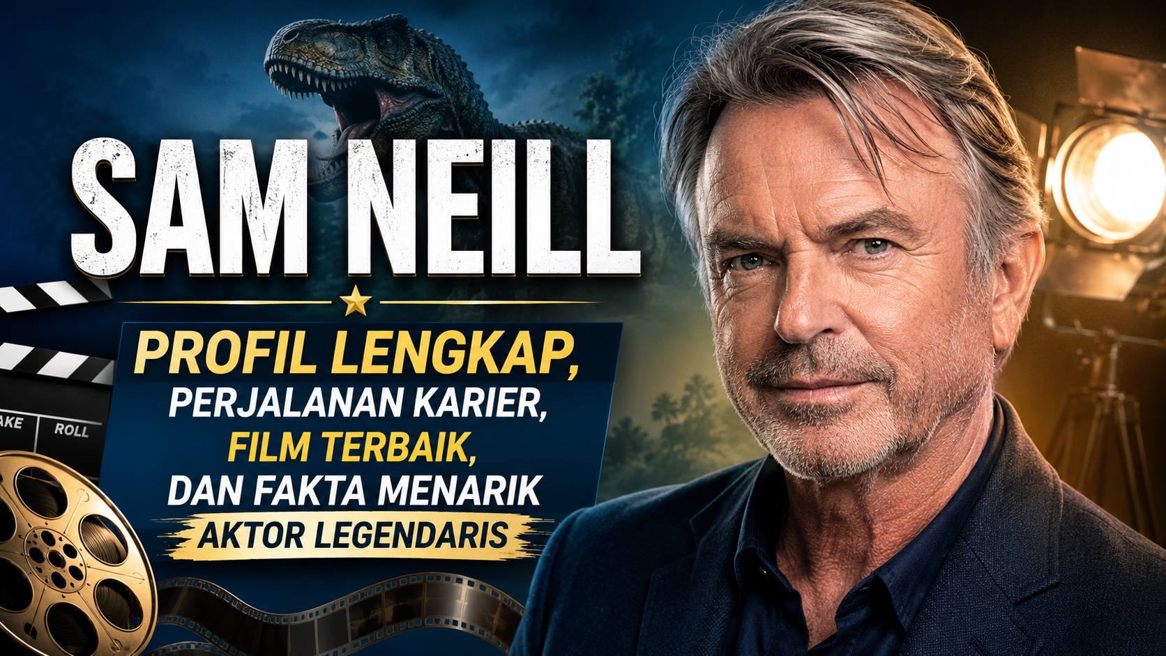 Sam Neill: Profil Lengkap, Perjalanan Karier, Film Terbaik, dan Fakta Menarik Aktor Legendaris