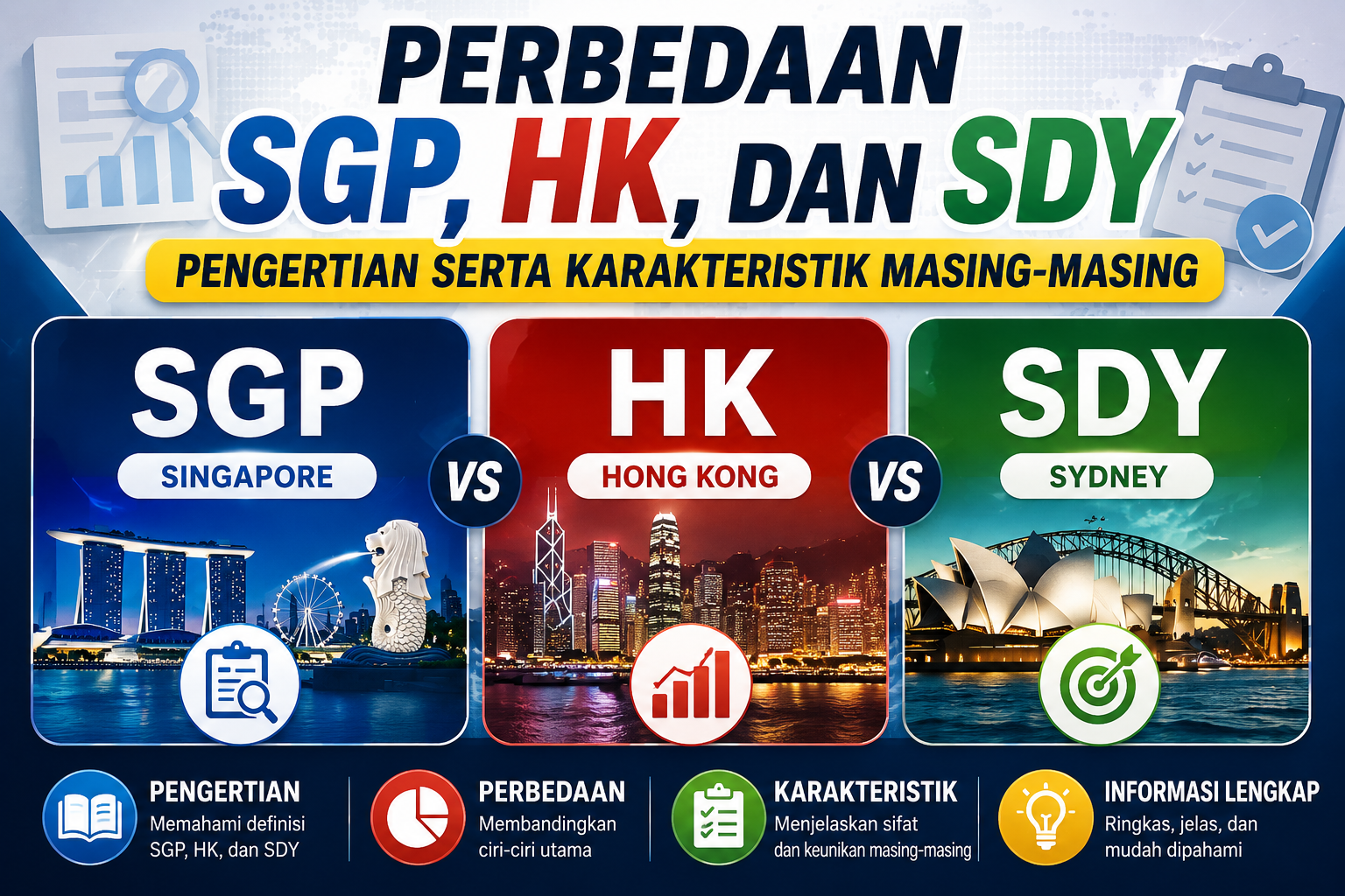 Perbedaan SGP, HK, dan SDY: Pengertian serta Karakteristik Masing-Masing