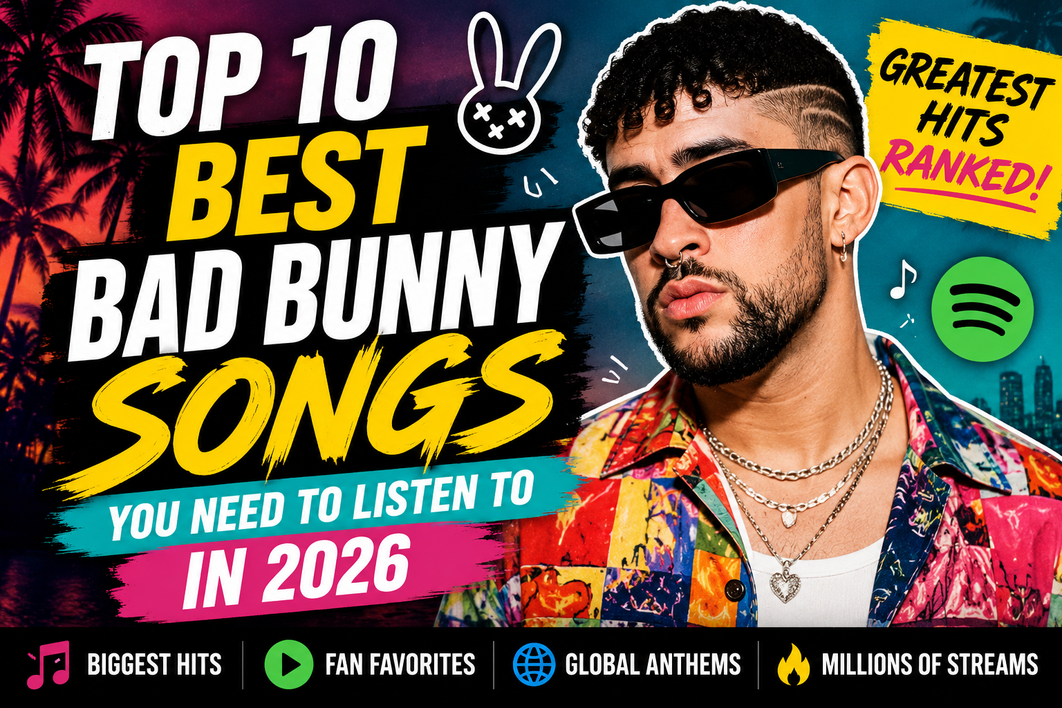 Top 10 Best Bad Bunny Songs You Need to Listen to in 2026
