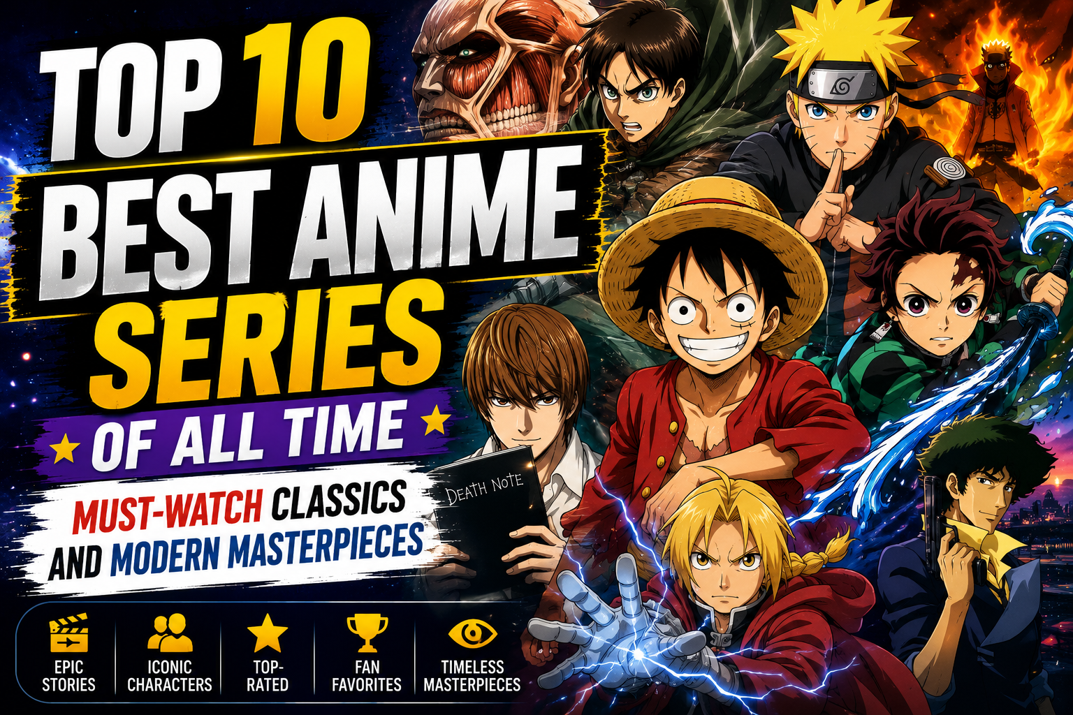 Top 10 Best Anime Series of All Time: Must-Watch Classics and Modern Masterpieces