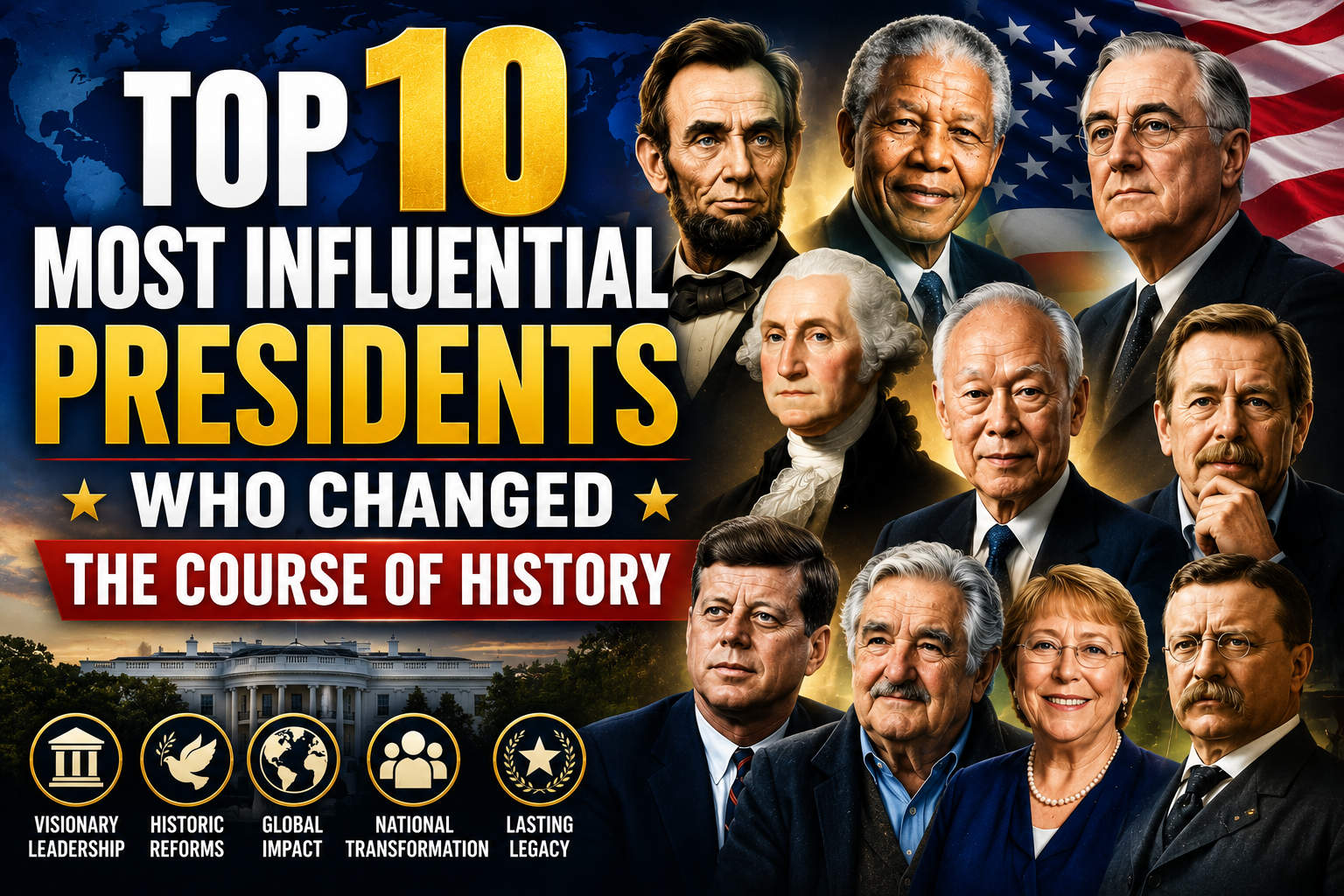 Top 10 Most Influential Presidents Who Changed the Course of History
