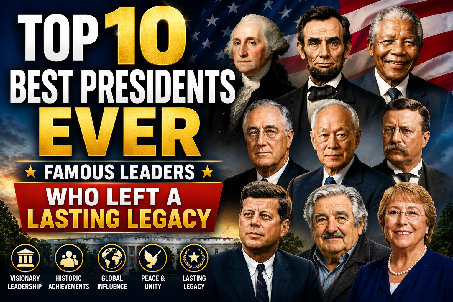 Top 10 Best Presidents Ever: Famous Leaders Who Left a Lasting Legacy
