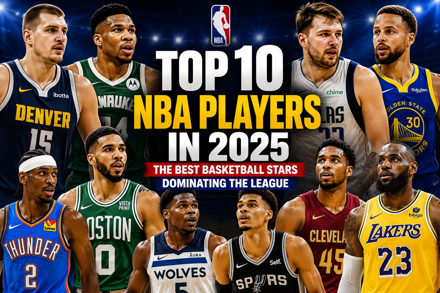 Top 10 NBA Players in 2025: The Best Basketball Stars Dominating the League