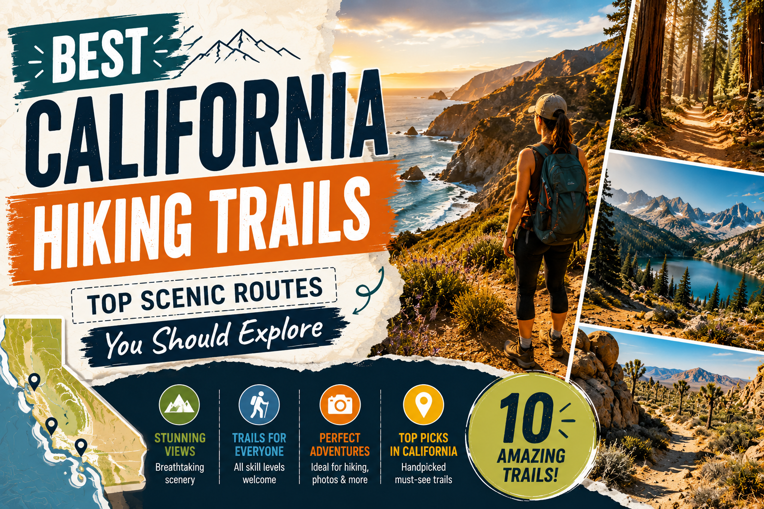 Best California Hiking Trails: Top Scenic Routes You Should Explore