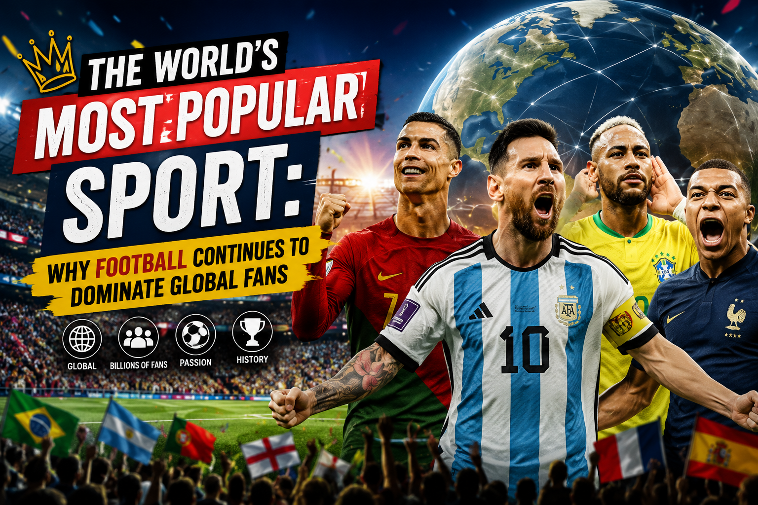 The World's Most Popular Sport: Why Football Continues to Dominate Global Fans
