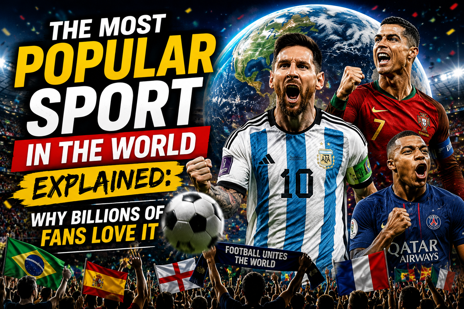 The Most Popular Sport in the World Explained: Why Billions of Fans Love It