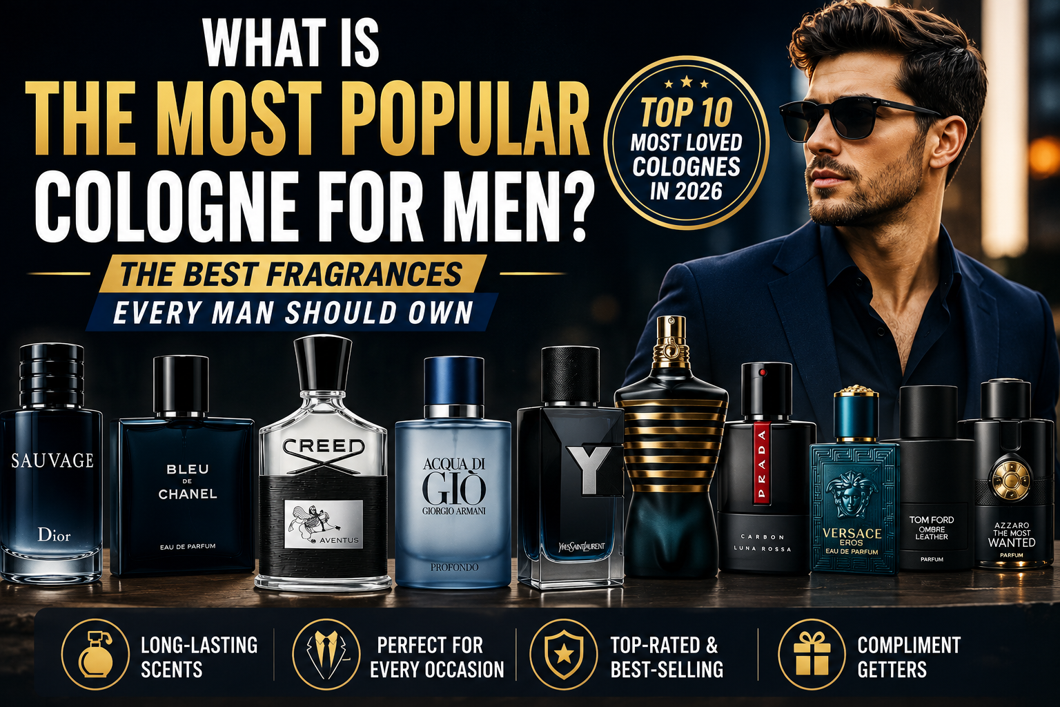 What Is the Most Popular Cologne for Men? The Best Fragrances Every Man Should Own
