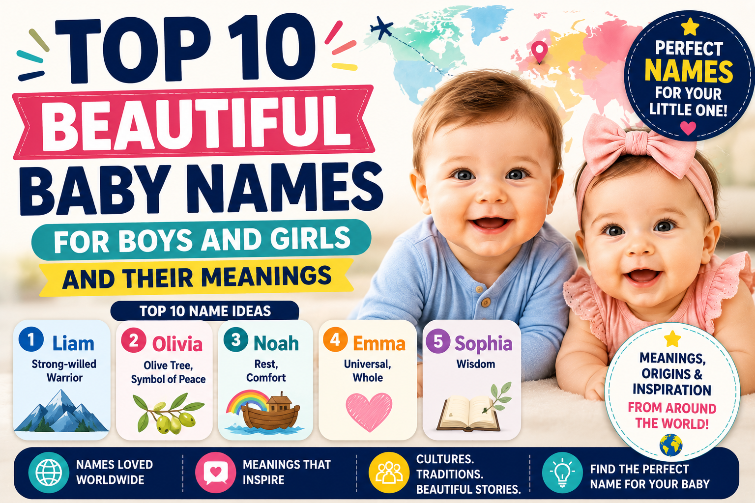 Most Popular Baby Names by Country: Global Trends Every Parent Should Know