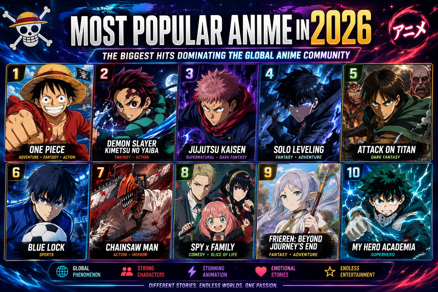 Most Popular Anime in 2026: The Biggest Hits Dominating the Global Anime Community