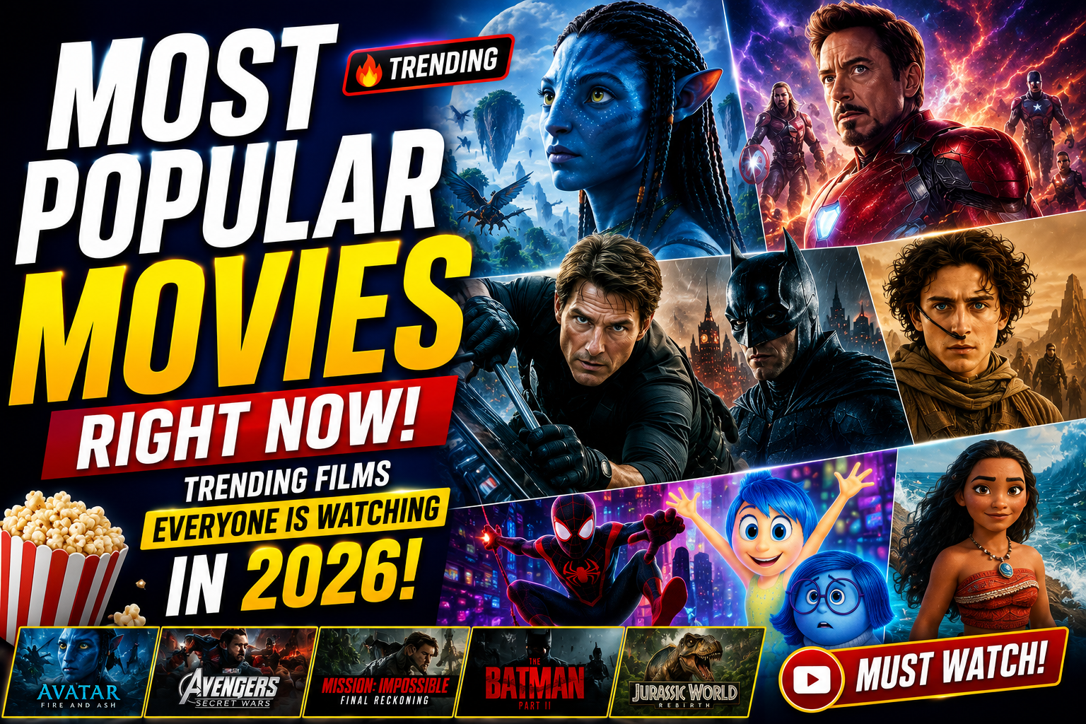 Most Popular Movies Right Now: Trending Films Everyone Is Watching in 2026