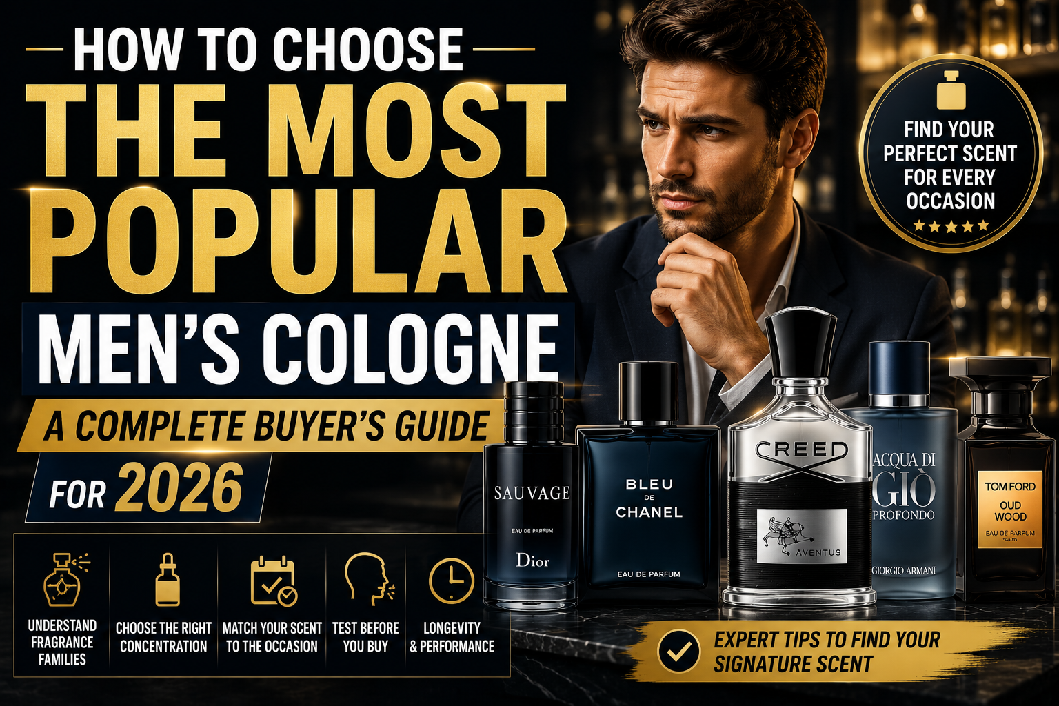 How to Choose the Most Popular Men's Cologne: A Complete Buyer's Guide for 2026