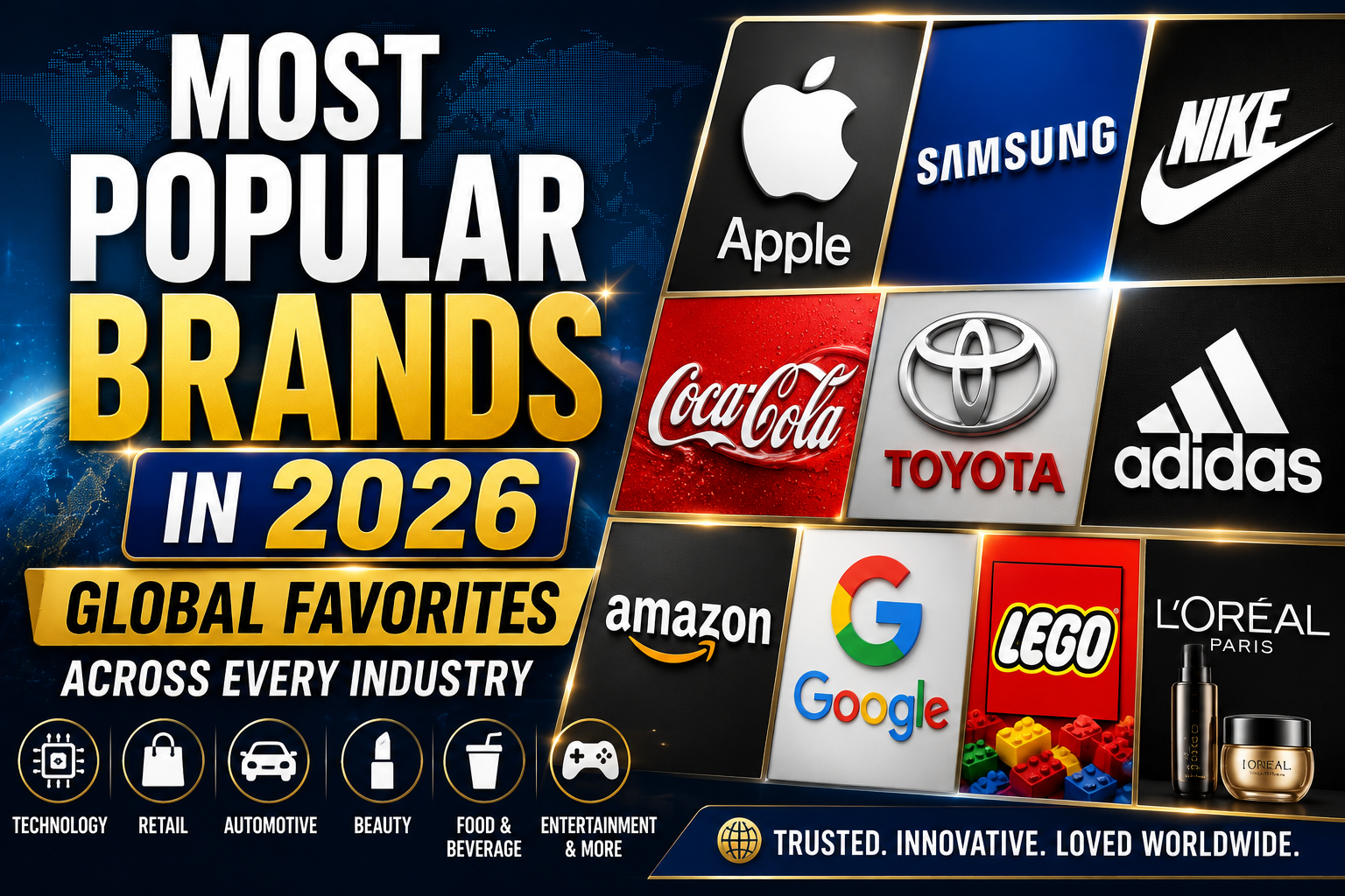 Most Popular Brands in 2026: Global Favorites Across Every Industry