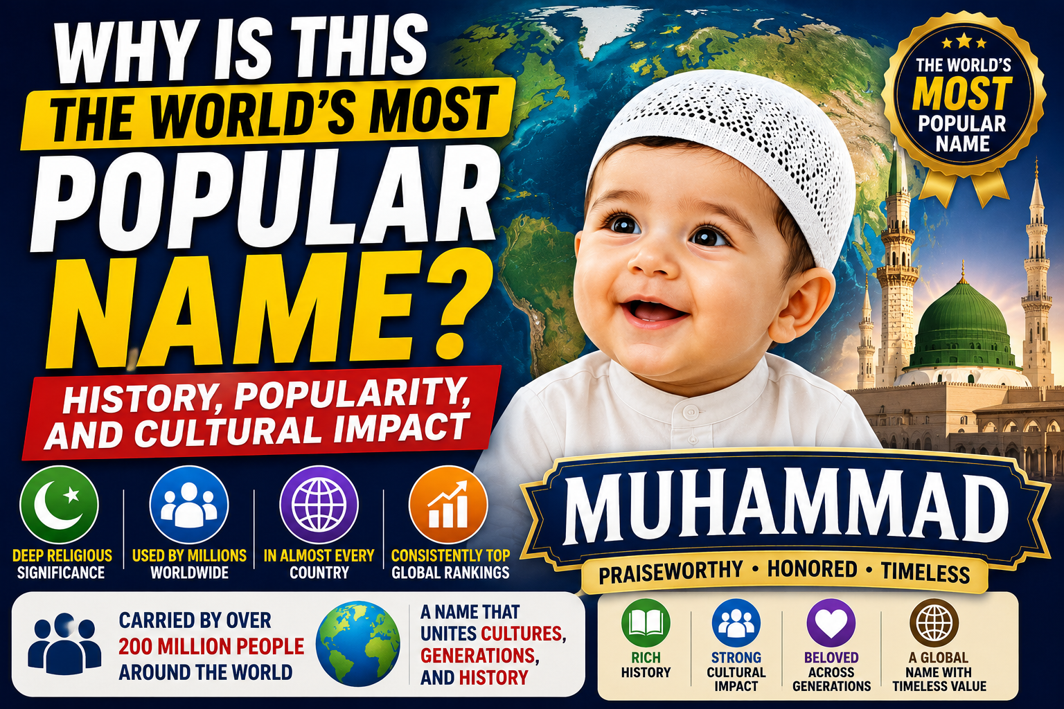 Why Is This the World's Most Popular Name? History, Popularity, and Cultural Impact