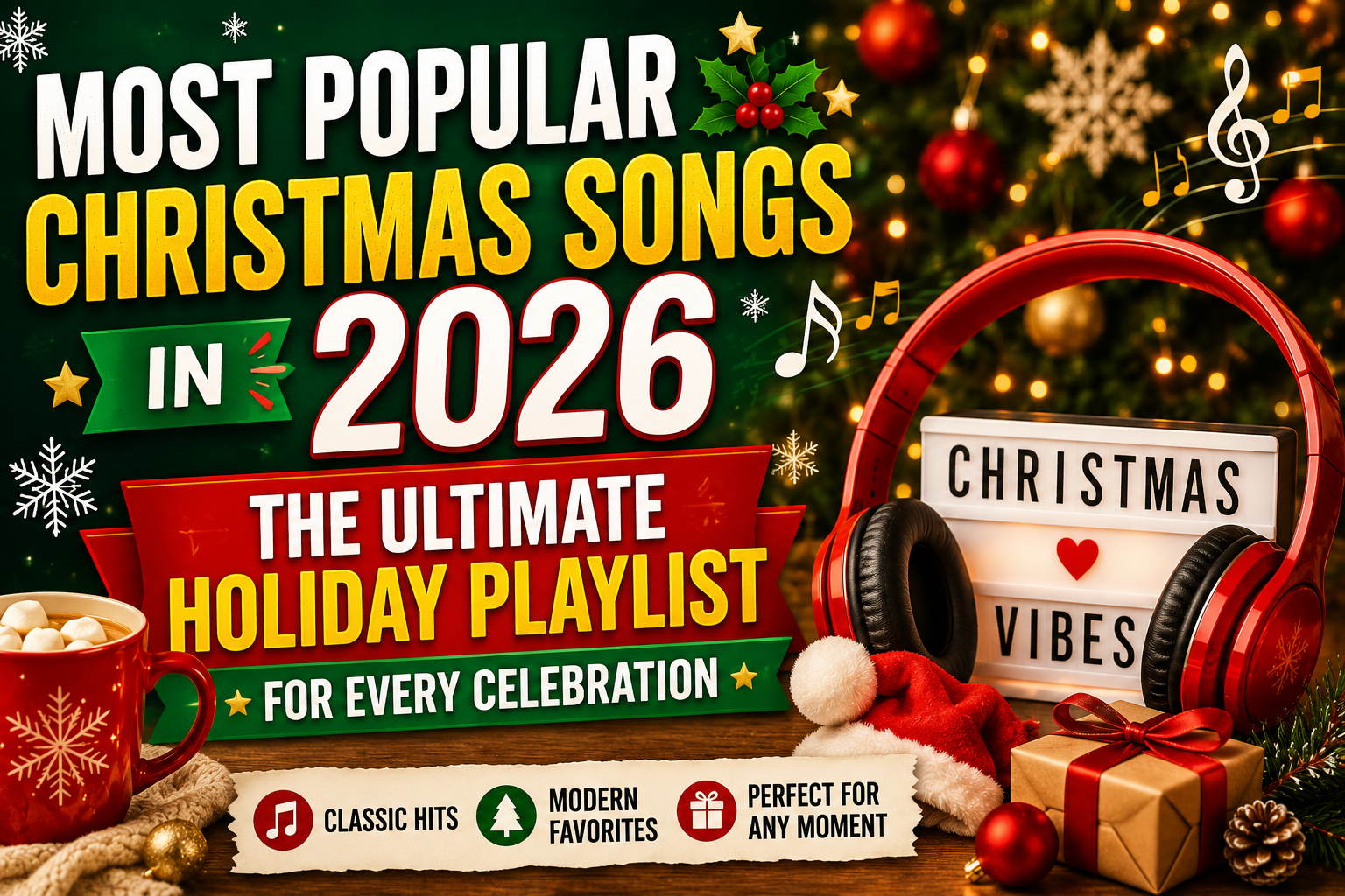 Most Popular Christmas Songs in 2026: The Ultimate Holiday Playlist for Every Celebration