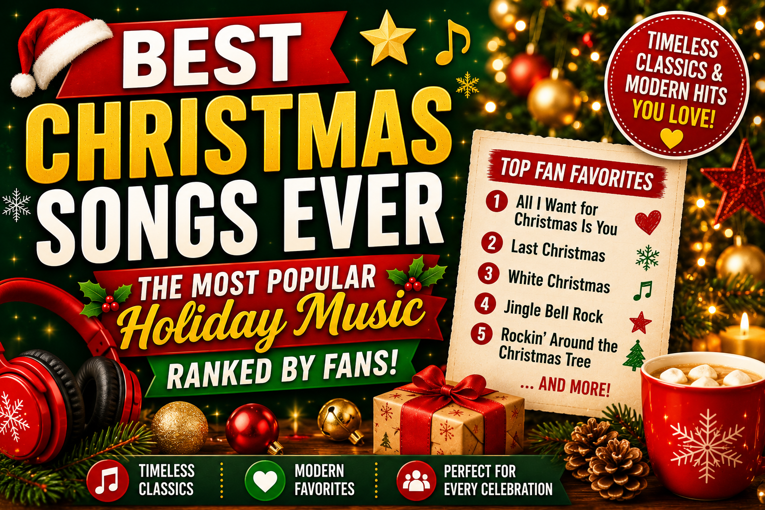 Best Christmas Songs Ever: The Most Popular Holiday Music Ranked by Fans
