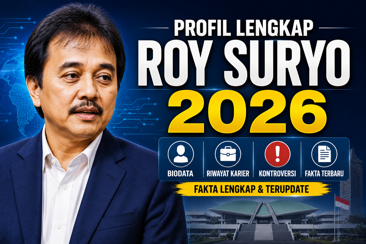 Profil Lengkap Roy Suryo 2026: Biodata, Riwayat Karier, Kontroversi, dan Fakta Terbaru